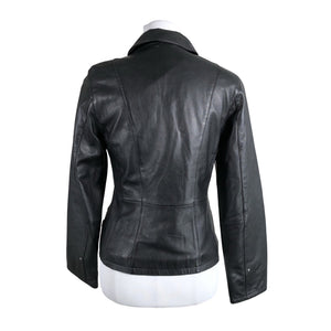 Unisex Jofama - Leather jacket, size 34 - Black (2)