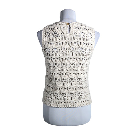 Unisex InWear - Knit vest, size 38 - White (2)