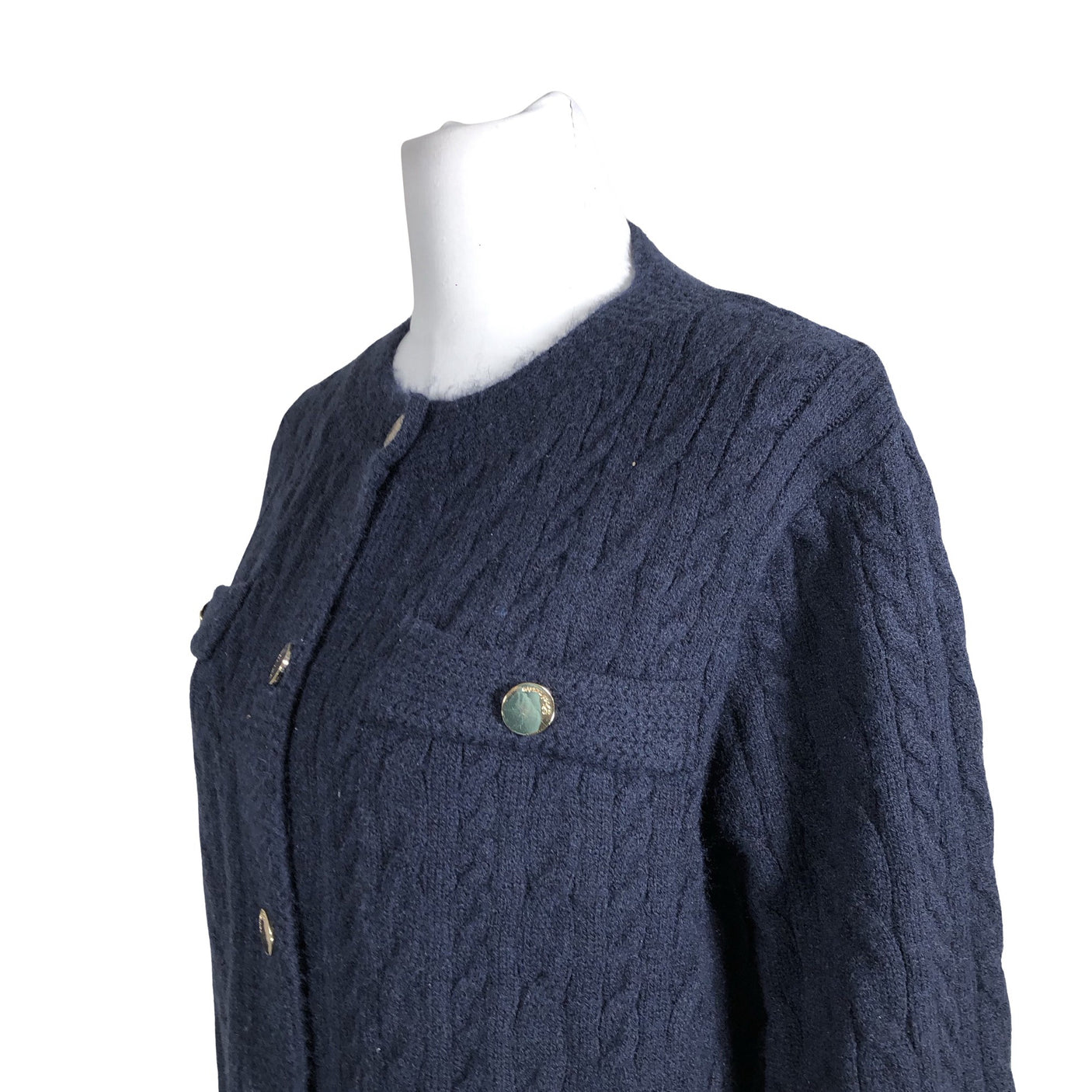 Unisex Dreimaster - Cardigan, size 38 - Blue (2)