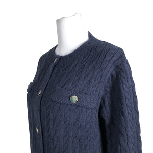 Unisex Dreimaster - Cardigan, size 38 - Blue (2)