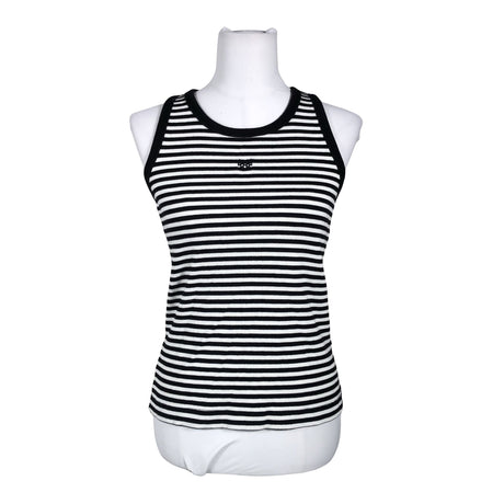 Unisex s.Oliver - Tricot tank top, size 40 - Black ()