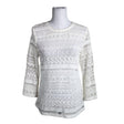 Unisex Part two - Blouse, size 36 - White ()