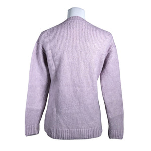 Unisex Alpaka - Sweater, size 34 - Violet (3)