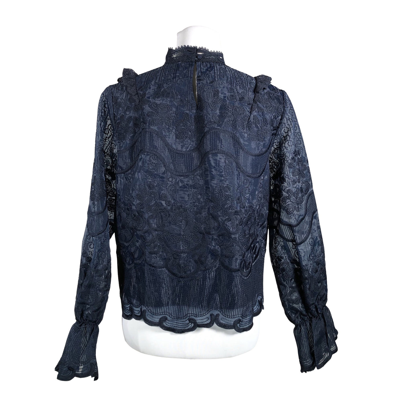 Unisex Y.A.S - Blouse, size 38 - Blue (2)
