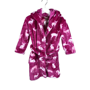 Unisex Hatley - Bathrobe, size 122 - 128 - Pink (1)