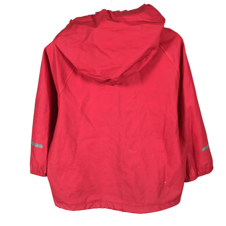 Unisex Rukka - Rain jacket, size 98 - 104 - Red (2)