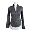Unisex Armani Exchange - Collared shirt, size 34 - Gray ()