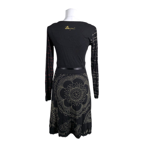 Unisex Desigual - Tricot dress, size 36 - Black (2)