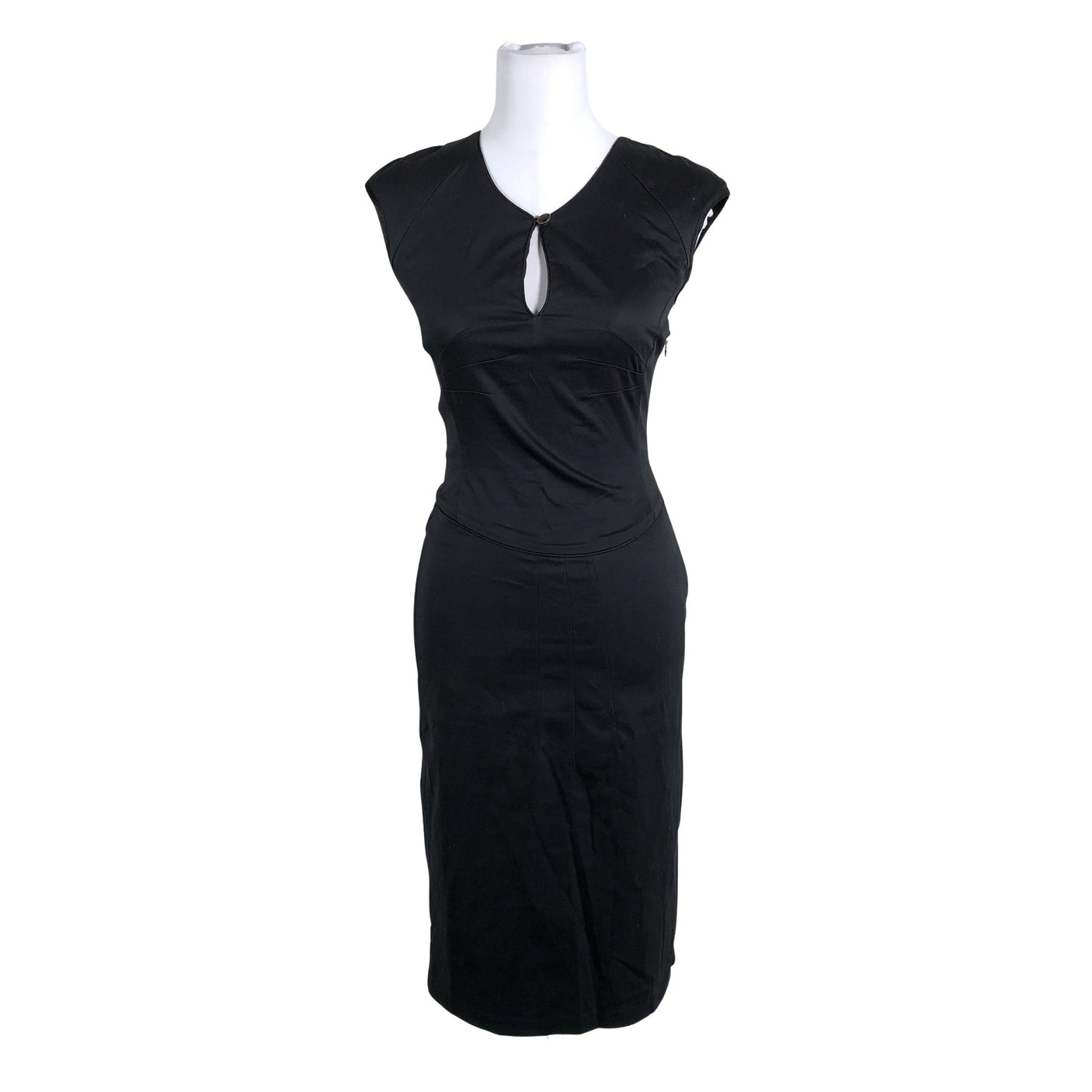 Unisex By Groth - Sheath dress, size 34 - Black (1)