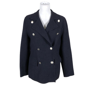 Unisex Ritva Falla - Wool coat, size 38 - Blue (1)