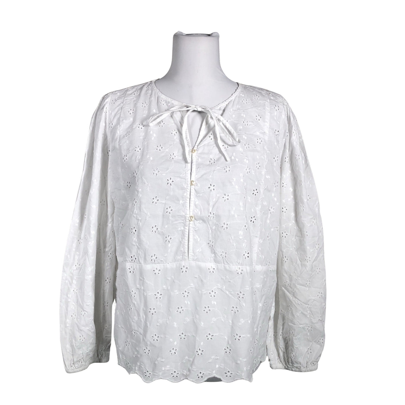 Unisex Tom Tailor - Blouse, size 38 - White (1)
