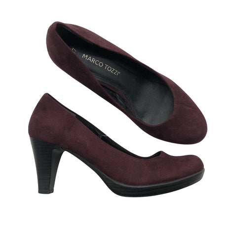 Unisex Marco Tozzi - High heels, size 37 - Wine red ()
