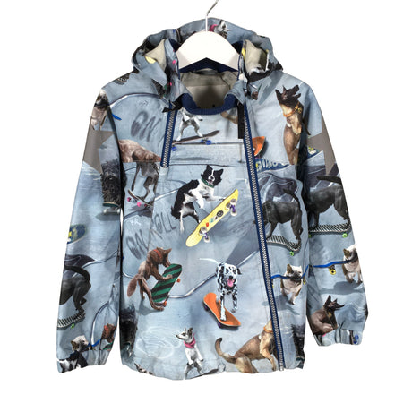 Unisex Molo Kids - Spring/Fall jacket, size 110 - 116 - Blue ()