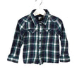 Unisex Polarn O. Pyret - Collared shirt, size 92 - 98 - Blue ()