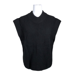 Unisex by Malene Birger - Knit vest, size 34 - Black (1)