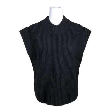 Unisex by Malene Birger - Knit vest, size 34 - Black ()