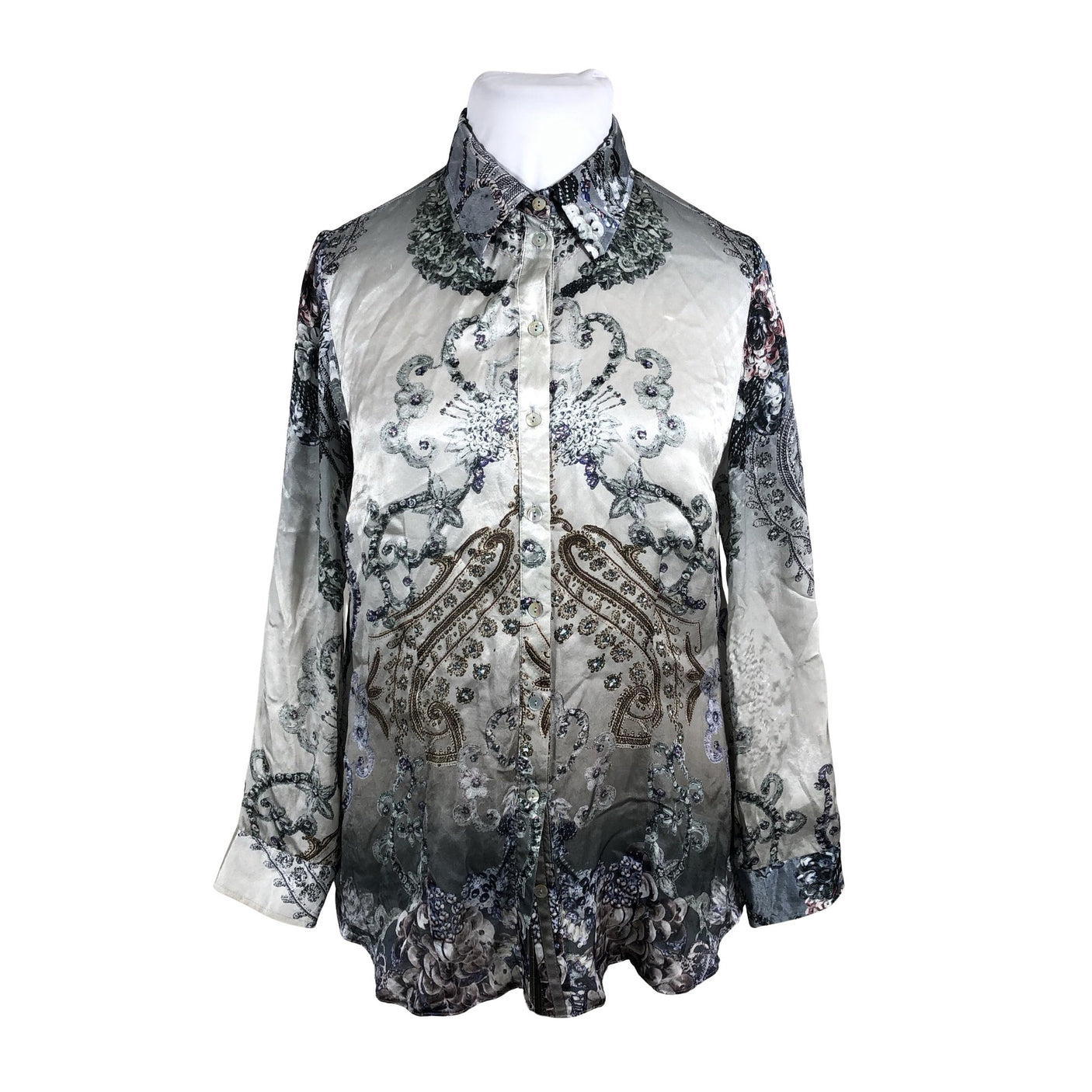 Unisex Peter Hahn - Blouse, size 44 - Gray (1)