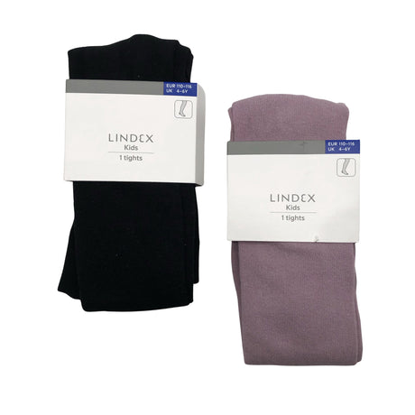 Unisex Lindex - Stockings, thick, size 110 - 116 - Violet ()