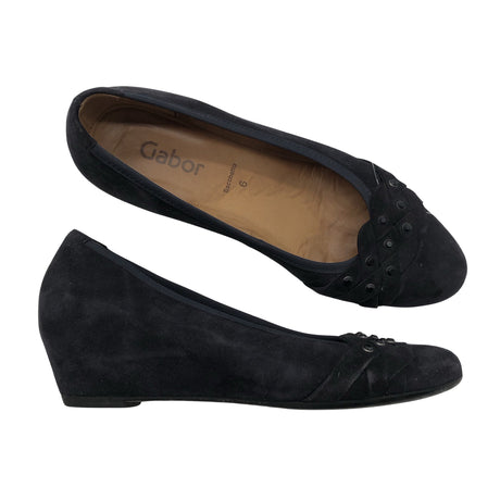 Unisex Gabor - Wedge heel shoes, size 39 - Blue ()