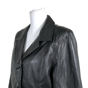 Unisex Jofama - Leather jacket, size 40 - Black (2)