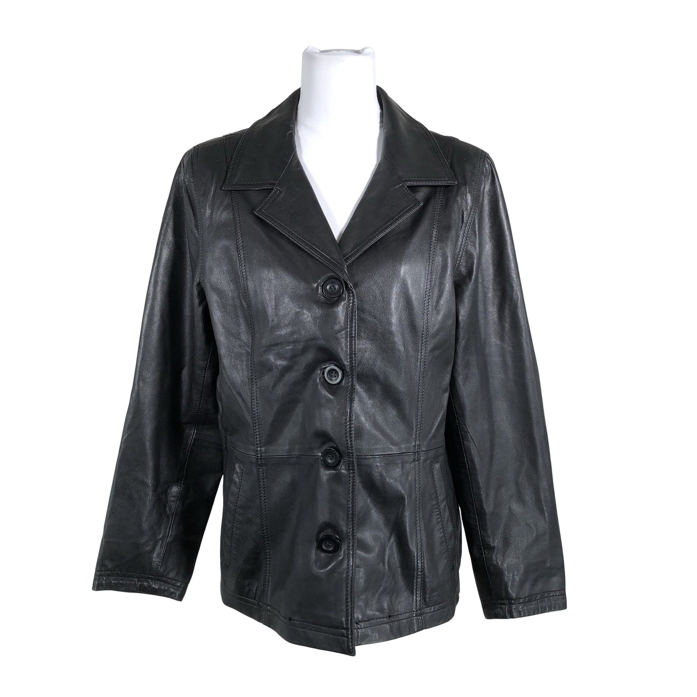 Unisex Jofama - Leather jacket, size 40 - Black (1)