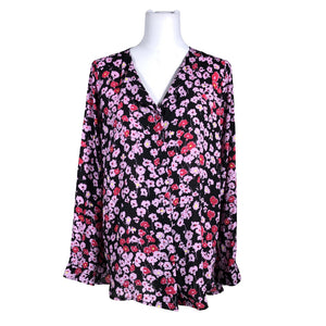 Unisex Selected - Schiffon tunic, size 40 - Black (1)