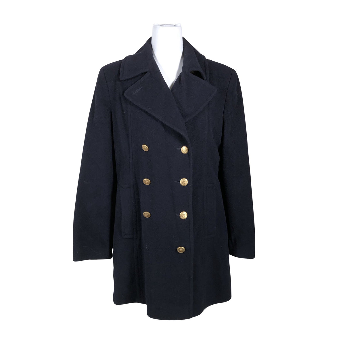 Unisex Finn Flare - Wool coat, size 40 - Blue (1)