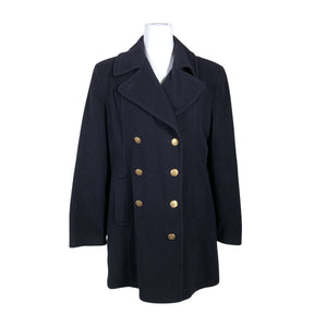 Unisex Finn Flare - Wool coat, size 40 - Blue (1)