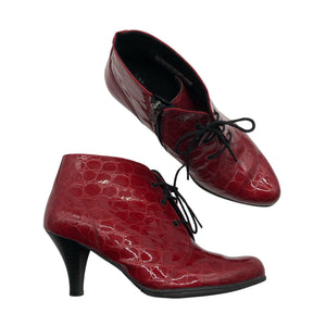 Unisex Janita - Ankle boots, size 37 - Red (1)