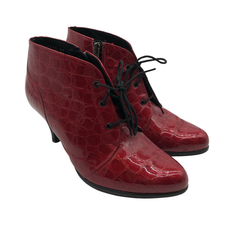 Unisex Janita - Ankle boots, size 37 - Red (2)