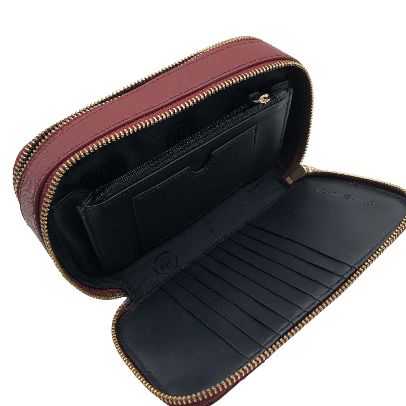 Unisex Tommy Hilfiger - Shoulder bag, size Mini - Wine red (2)