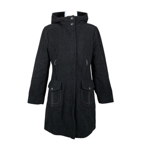 Unisex MasCara - Wool coat, size 40 - Gray (1)