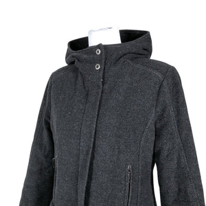 Unisex MasCara - Wool coat, size 40 - Gray (2)
