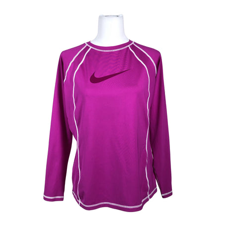 Unisex Nike - Sports shirt, long sleeve, size 40 - Violet ()