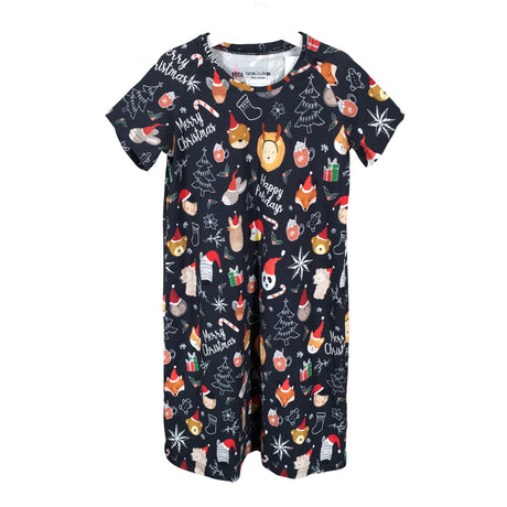 Unisex Ehta - Nightshirt, size 146 - 152 - Blue ()