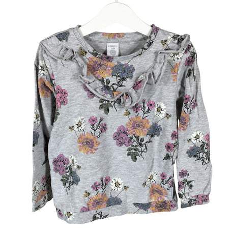 Unisex Lindex - Sweatshirt, size 110 - 116 - Gray ()