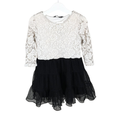 Unisex Lindex - Party dress, size 110 - 116 - White ()