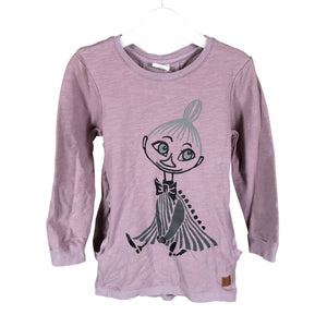 Unisex Moomin by Martinex - Sweatshirt dress, size 110 - 116 - Light pink (1)