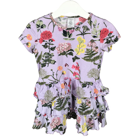 Unisex Lindex - Tricot dress, size 86 - 92 - Violet ()