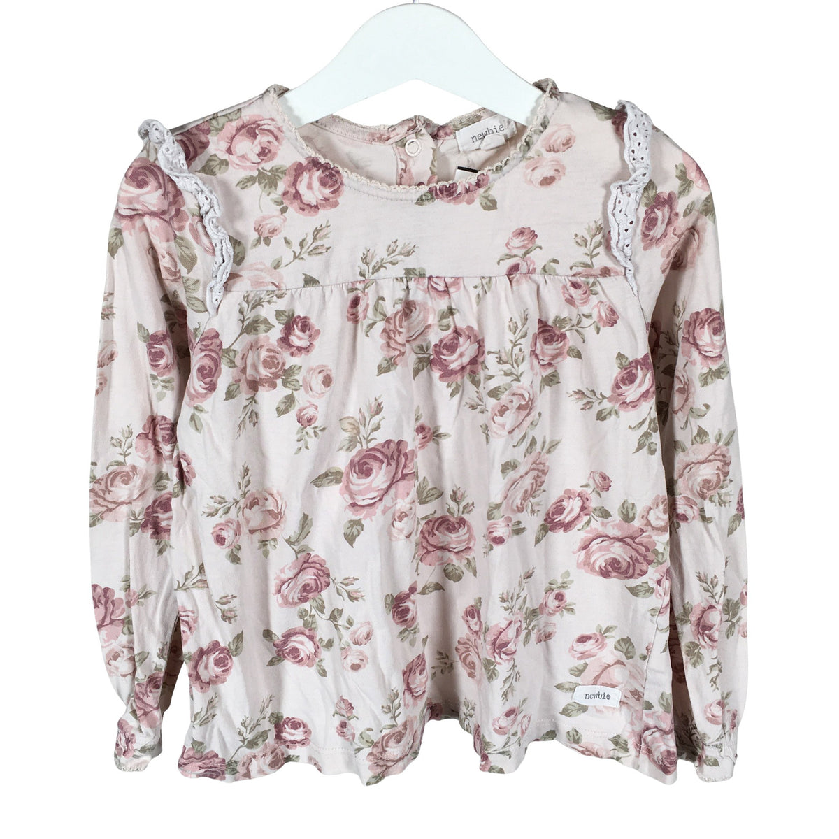 Unisex Newbie - Tricot shirt, size 110 - 116 - Light pink (1)