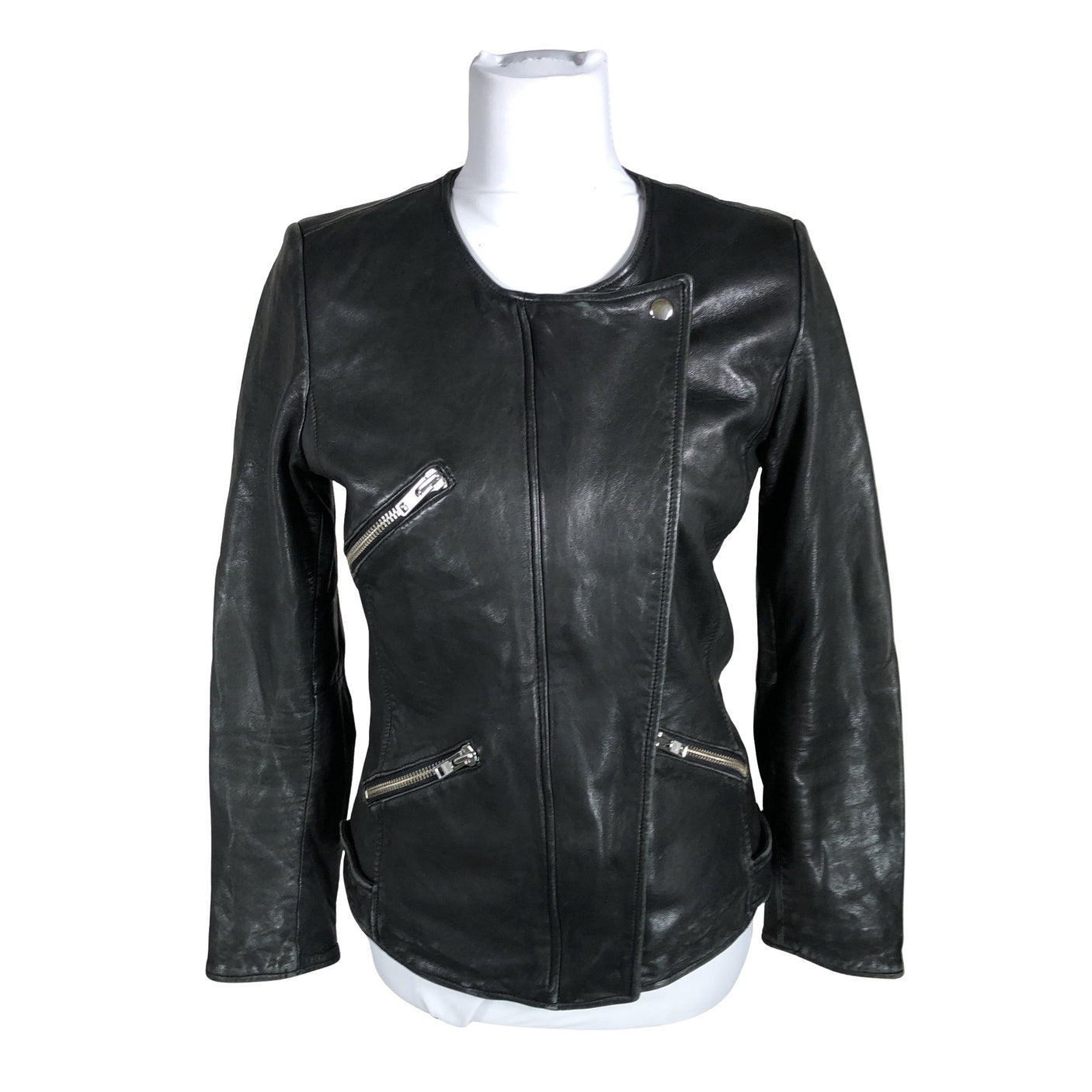 Unisex Isabel Marant Étoile - Leather jacket, size 36 - Black (1)