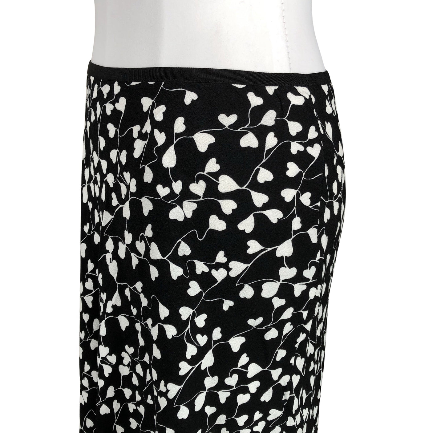 Unisex Diane von Furstenberg - Fabric skirt, size 36 - Black (2)
