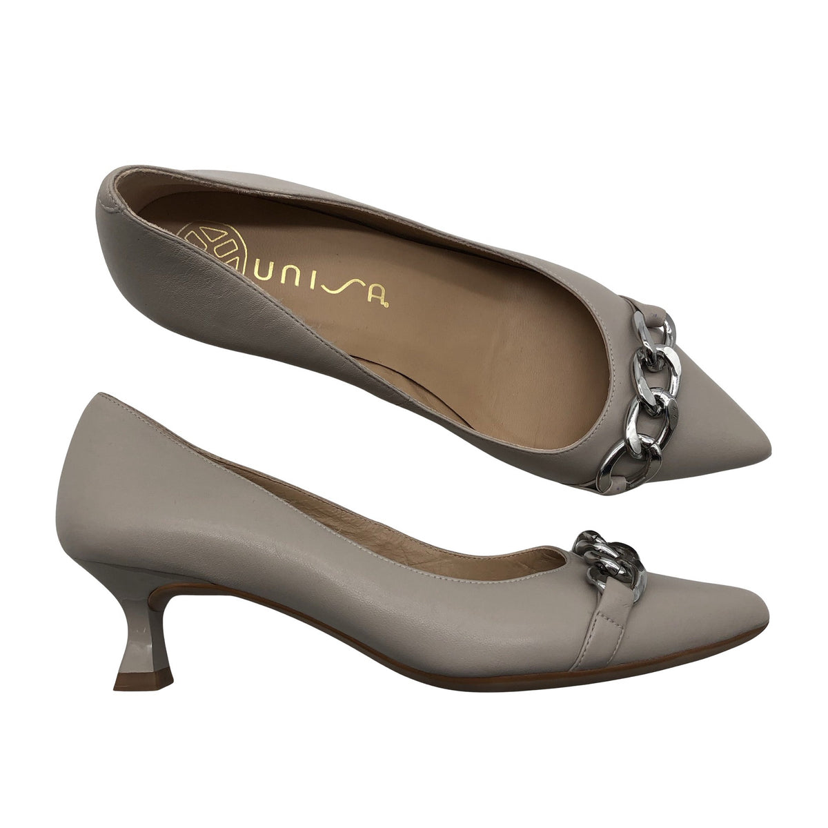 Unisex Unisa - High heels, size 36 - Beige (1)