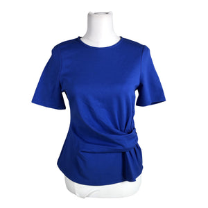 Unisex Karen Millen - Short-sleeved blouse, size 40 - Blue (1)