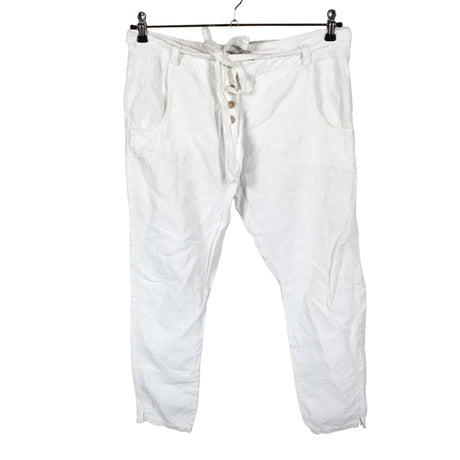 Unisex By Pia's Design - Slacks, size 40 - White ()
