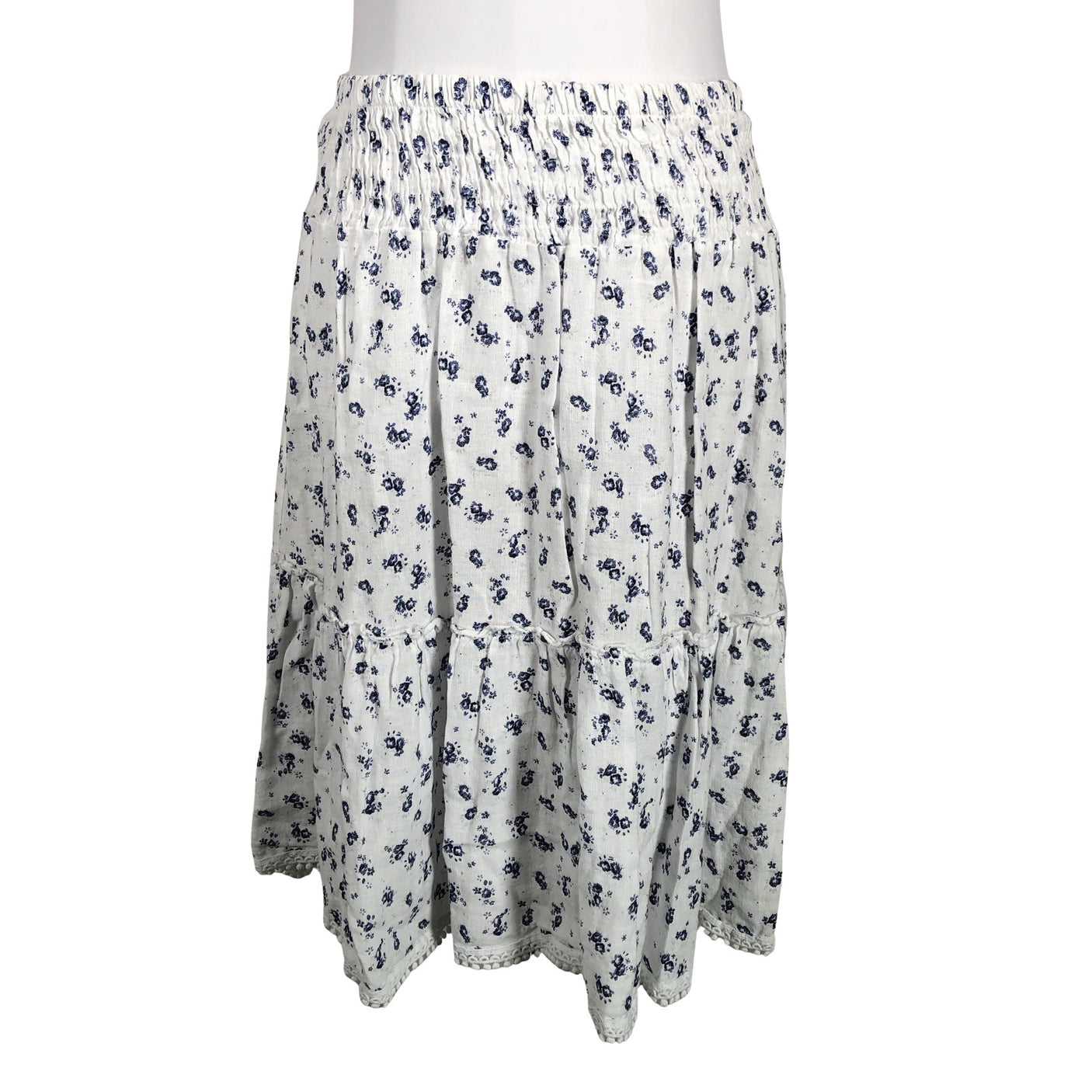 Unisex Bohemiana - Short-sleeved blouse, size 38 - White (2)