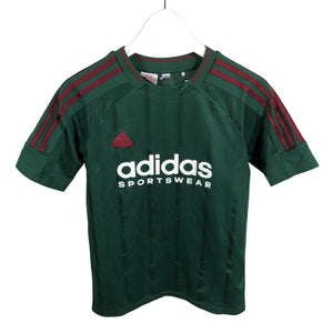 Unisex Adidas - Sports shirt, short sleeve, size 158 - 164 - Green (1)