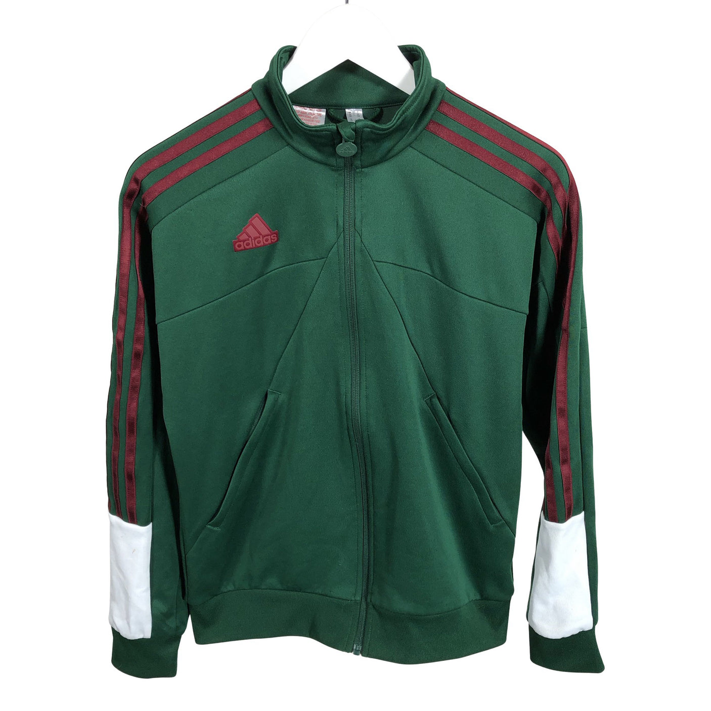 Unisex Adidas - Track jacket, size 158 - 164 - Green (1)