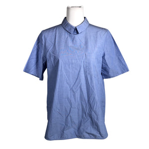 Unisex COS - Short-sleeved blouse, size 40 - Light blue (1)
