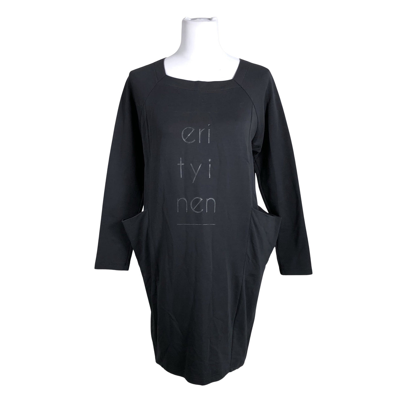 Unisex Riiminka design - Tricot dress, size 40 - Black (1)